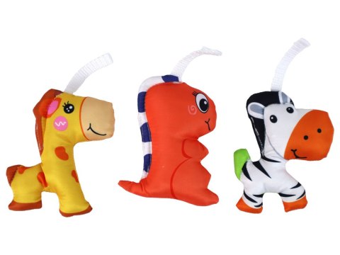 Karuzela Do Łóżeczka Na Baterie Klips Uniwersalny Zawieszki Niebieska LEAN Toys