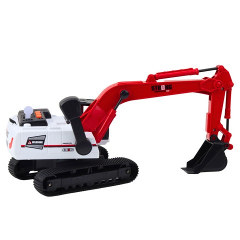 Koparka Gąsienicowa Ruchoma Łyżka Obrotowa Kabina 360° 1:14 LEAN Toys