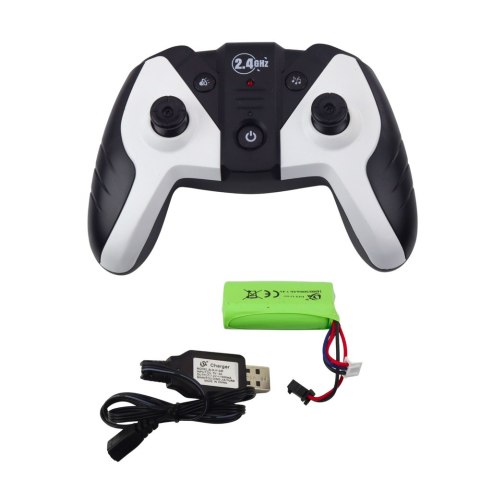 Samochód Policyjny Terenowy Zdalnie Sterowany RC 1:8 Czarny LEAN Toys