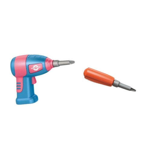 Zestaw Do Skręcania DIY Walizka Układanka Dinozaury Klocki Wkrętarka 228el. LEAN Toys