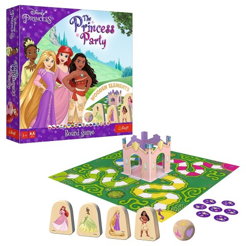 Gra planszowa The Princess Party Disney Trefl 02434 Trefl Gry