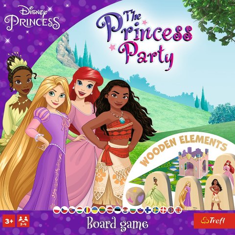 Gra planszowa The Princess Party Disney Trefl 02434 Trefl Gry