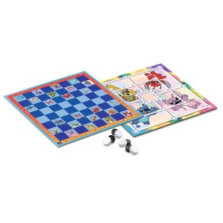 Gra planszowa Warcaby i Młynek Lilo & Stitch Trefl 02799 Trefl Gry