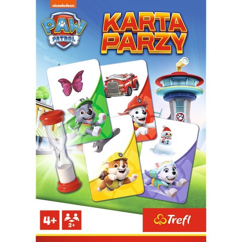 Gra podróżna Karta Parzy Psi Patrol Trefl 02691 Trefl Gry