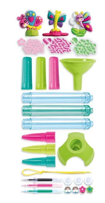  Idea Art Zestaw Mini Fabryka Długopisów Motylki Clementoni 18169 Clementoni