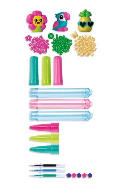 Idea Art Zestaw Mini Fabryka Tropikalnych Długopisów Clementoni 18830 Clementoni