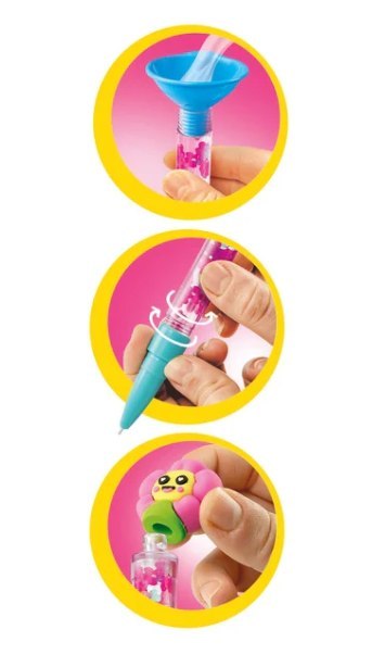 Idea Art Zestaw Mini Fabryka Tropikalnych Długopisów Clementoni 18830 Clementoni