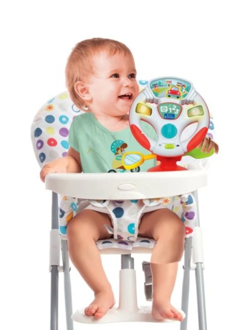 Interaktywna Mówiąca Elektroniczna Kierownica Język Polski i Niemiecki Clementoni 17533 Clementoni