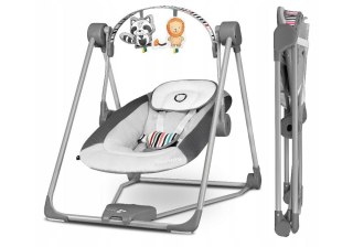 Leżaczek Otto Cozy szary Lionelo