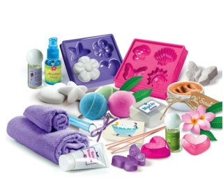 Naukowa Zabawa Salon Urody Kule do Kąpieli Mydełka Kremy Język Polski Clementoni 50690 Clementoni