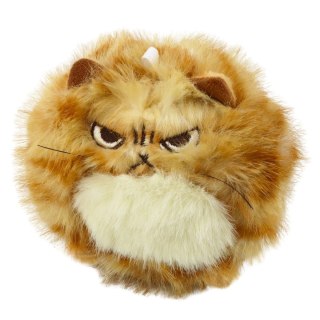 Pluszowy Rudy Kotek z Kręcącym Ogonkiem Dźwięki Piszczenia Brelok 9 cm LEAN Toys