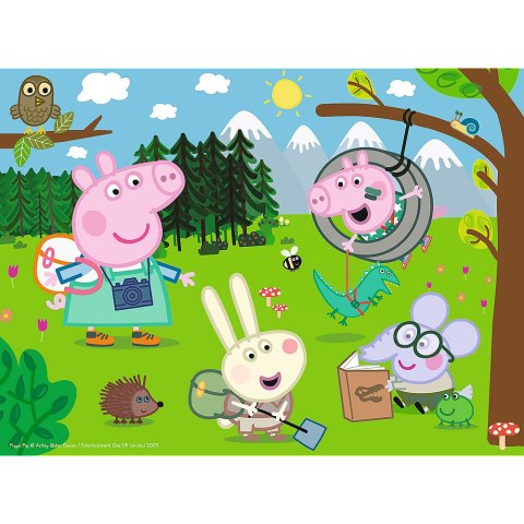 Puzzle - 30 - Leśna wyprawa - Świnka Peppa - Trefl 18245
