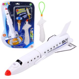 Statek Kosmiczny Ze Spadochronem Proca Światła Gra Sportowa Zręcznościowa LEAN TOYS