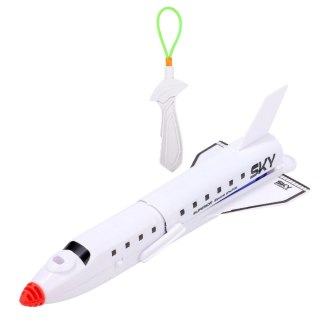 Statek Kosmiczny Ze Spadochronem Proca Światła Gra Sportowa Zręcznościowa LEAN TOYS