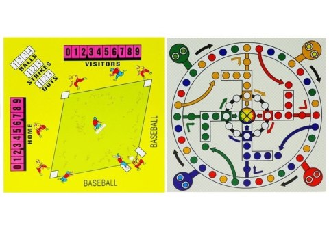 Zestaw Gier Rodzinnych 18w1 Szachy Magnetyczna Szachownica LEAN Toys