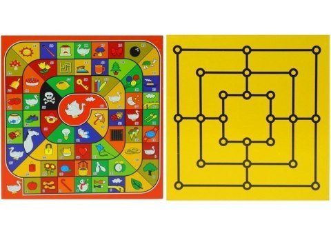 Zestaw Gier Rodzinnych 18w1 Szachy Magnetyczna Szachownica LEAN Toys