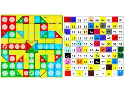 Zestaw Gier Rodzinnych 18w1 Szachy Magnetyczna Szachownica LEAN Toys