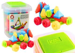 Zestaw Klocków W Pudełku 200 Elementów Wielokolorowe LEAN Toys