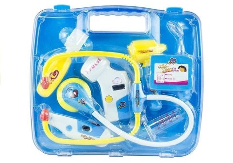 Zestaw Małego Lekarza w Walizce Doktor Niebieski LEAN Toys