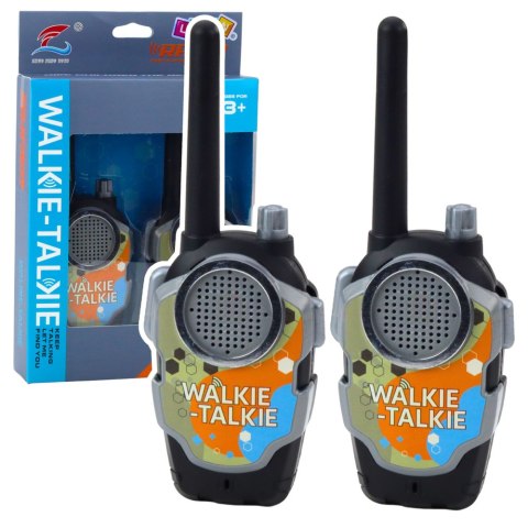 Zestaw Walkie Talkie Krótkofalówki Dla Dzieci Zasięg Do 1000m LEAN Toys