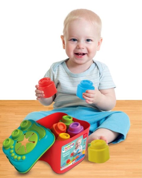 Clemmy Koszyk Sensoryczny Sorter Klocki Clementoni 17807 Clementoni