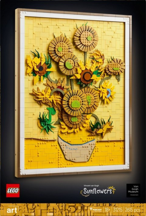 Klocki ART 31215 Słoneczniki Vincent van Gogh LEGO