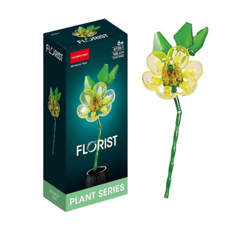 Klocki Konstrukcyjne Kwiat Kompozycje 60-150 el. Mix LEAN Toys