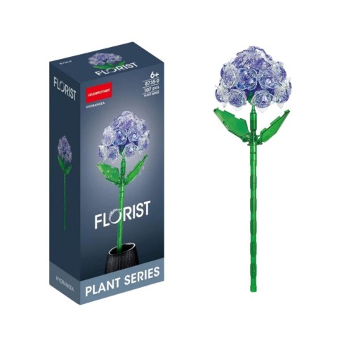 Klocki Konstrukcyjne Kwiat Kompozycje 60-150 el. Mix LEAN Toys