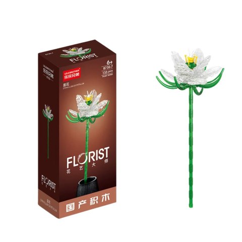 Klocki Konstrukcyjne Kwiat Kompozycje 60-150 el. Mix LEAN Toys