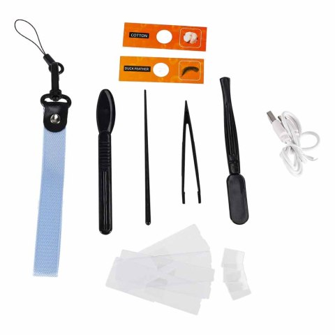 Mikroskop cyfrowy elektroniczny wifi USB ekran LCD 200x 1000x akcesoria Kik Sp. z o. o. Sp. k.