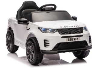 Pojazd Na Akumulator Land Rover Discovery DLS-K06 Biały LEAN CARS