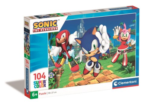 Puzzle 104 Super Color SONIC 2 Clementoni 27256 Clementoni
