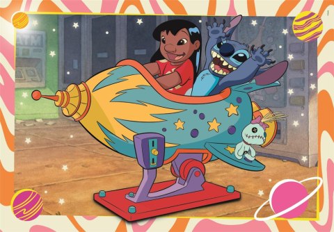 Puzzle 2x60 Super Color DISNEY STITCH Clementoni 24822 Clementoni