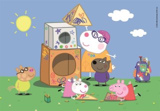 Puzzle 2x60 Super Color ŚWINKA PEPPA Clementoni 24833 Clementoni