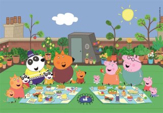 Puzzle 24 MAXI Super Color ŚWINKA PEPPA Clementoni 24834 Clementoni