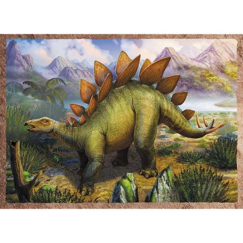 Puzzle - 4w1 (35, 48, 54, 70) - Ciekawe dinozaury - Trefl 34383 Trefl Puzzle