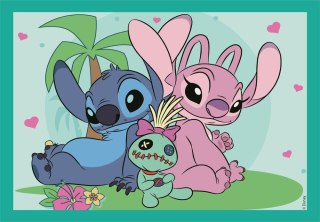 Puzzle 4w1 Super Color DISNEY STITCH Clementoni 21745 Clementoni