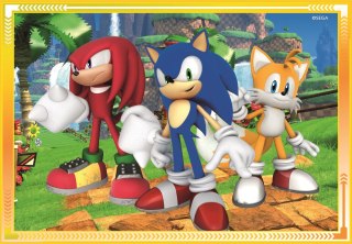 Puzzle 4w1 Super Color SONIC Clementoni 21522 Clementoni