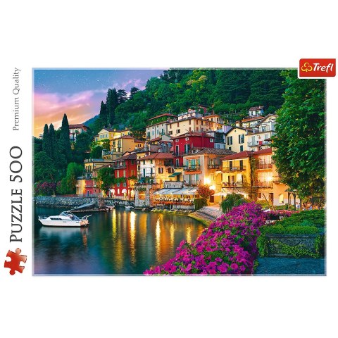 Puzzle - 500 - Jezioro Como - Włochy - Trefl 37290 Trefl Puzzle