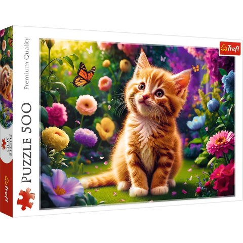 Puzzle - 500 - Uroczy kotek - Trefl 37525 Trefl Puzzle