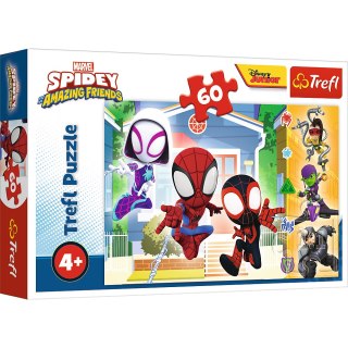 Puzzle - 60 - W świecie Spiday'a - Trefl 17371 Trefl Puzzle