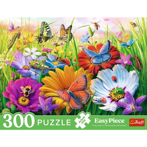 Puzzles - 300 EasyPiece - Owady na łące - Trefl 23103 Trefl Puzzle