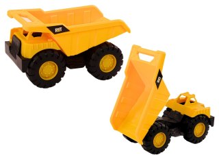 Zestaw Maszyn Budowlanych Koparka Wywrotka Ruchome Żółty LEAN Toys