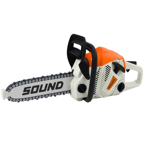 Zestaw Piła Łańcuchowa Kask Okulary Rękawice Dźwięki LEAN Toys