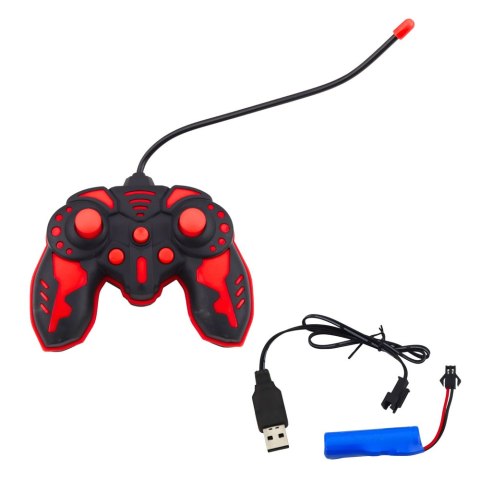 Auto Zdalnie Sterowane RC Terenowe Pająk Światła Czerwone LEAN Toys