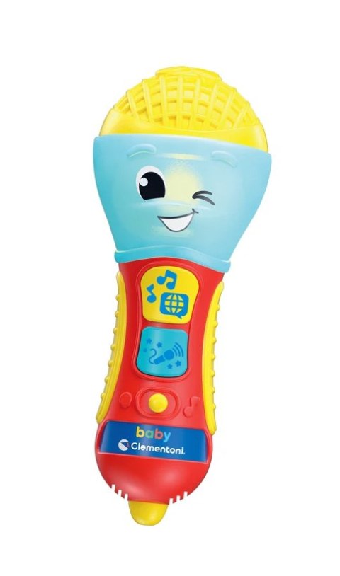 Dziecięcy Mówiący Mikrofon Język Polski Niemiecki Portugalski Turecki Clementoni 17523 Clementoni