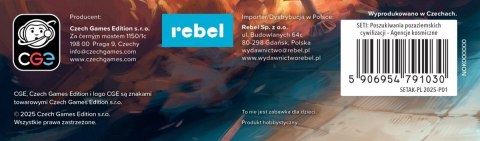 Gra SETI: Poszukiwania pozaziemskich cywilizacji - Agencje kosmiczne Dodatek Rebel