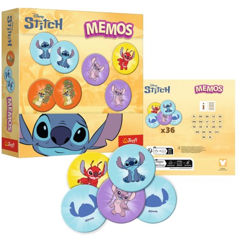 Gra dla dzieci Memos Lilo i Stitch Trefl 02899 Trefl Gry