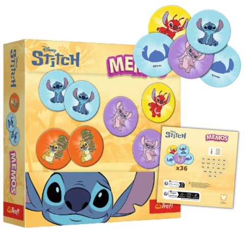 Gra dla dzieci Memos Lilo i Stitch Trefl 02899 Trefl Gry