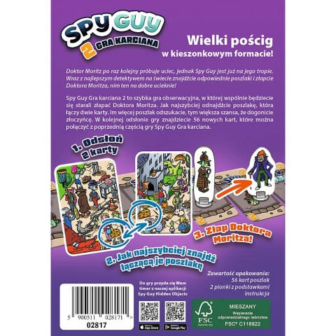 Gra karciana Spy Guy 2 Trefl 02817 Trefl Gry